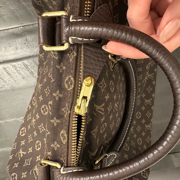 Louis Vuitton Brown Speedy 30 Bag Mini Lin - Picture 2 of 10